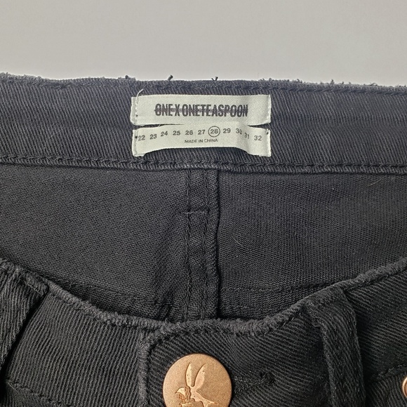 OneTeaspoon Freebird II Low Waist Jeans Sz 28 - Picture 5 of 7